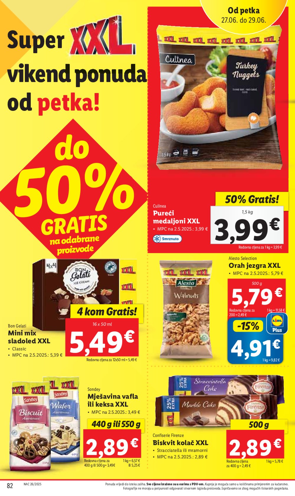 Lidl super ponuda od ponedjeljka 23.06. - 29.06.2025.