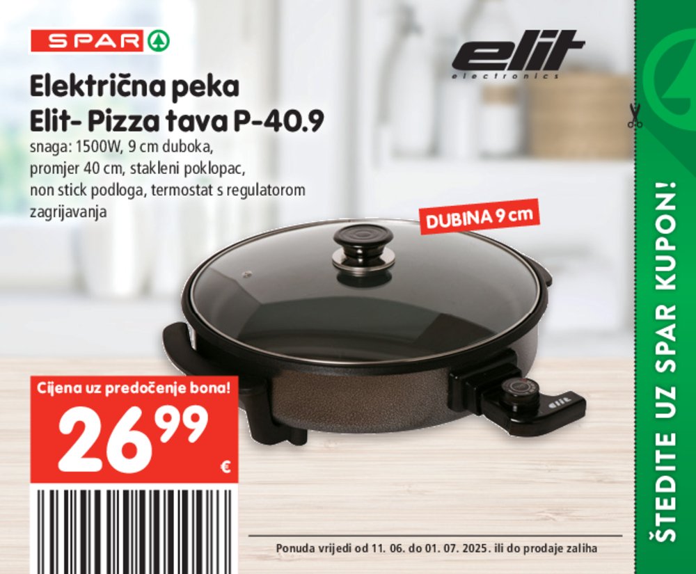 SPAR posebne pogodnosti katalog Akcija 11.06.-01.07.2025.