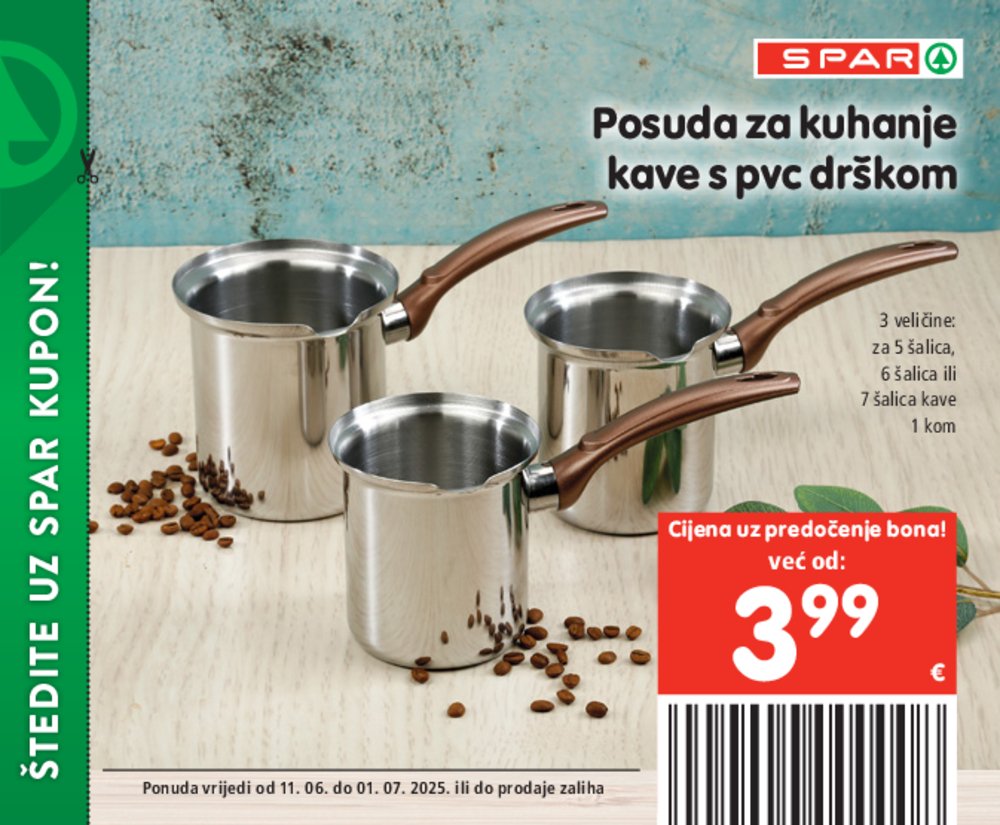 SPAR posebne pogodnosti katalog Akcija 11.06.-01.07.2025.
