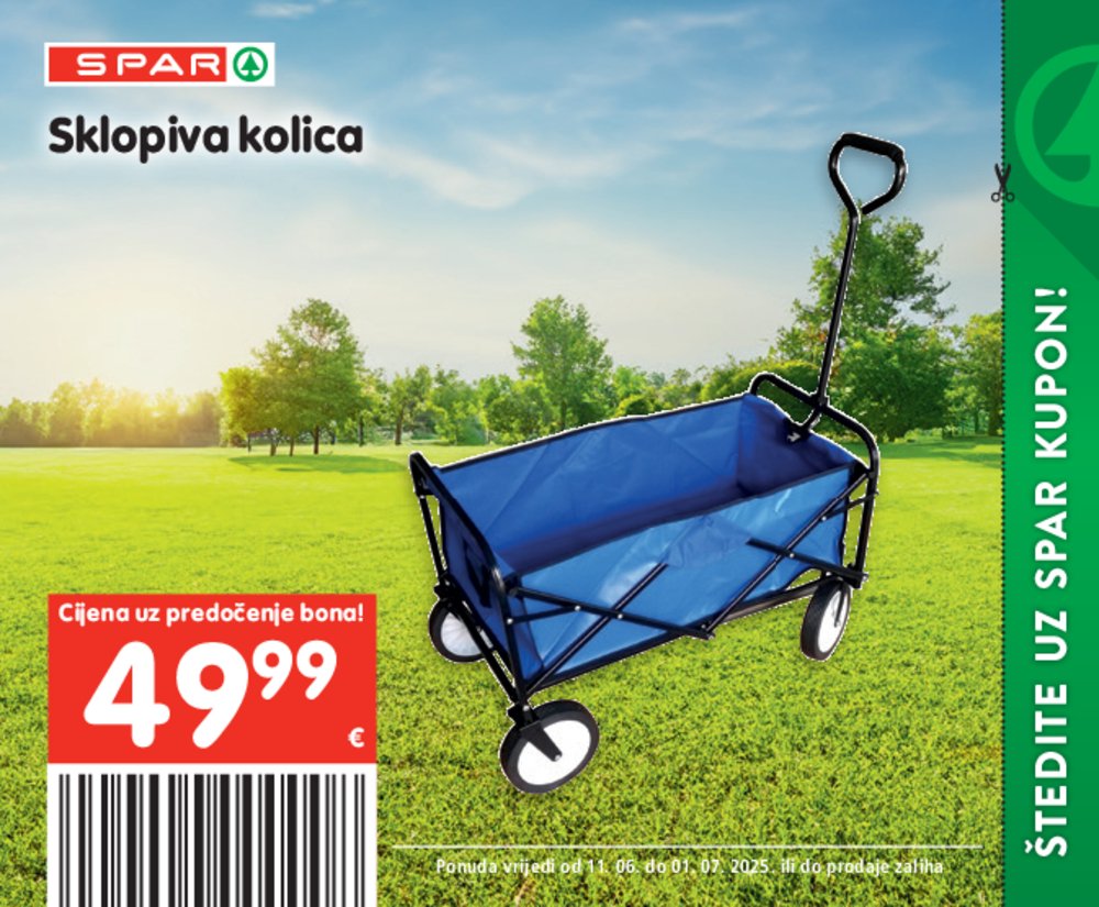 SPAR posebne pogodnosti katalog Akcija 11.06.-01.07.2025.