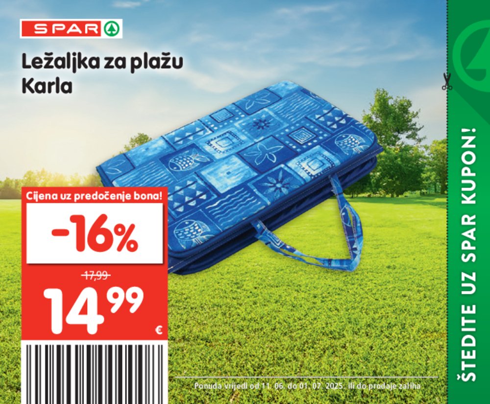 SPAR posebne pogodnosti katalog Akcija 11.06.-01.07.2025.
