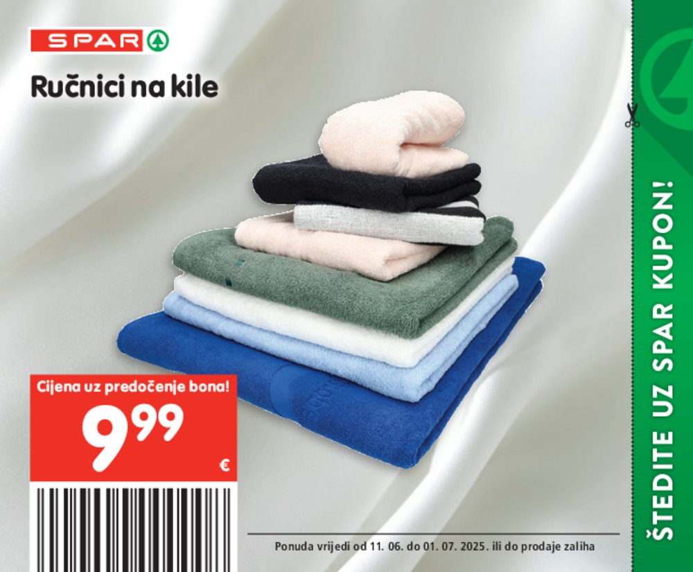 SPAR posebne pogodnosti katalog Akcija 11.06.-01.07.2025.
