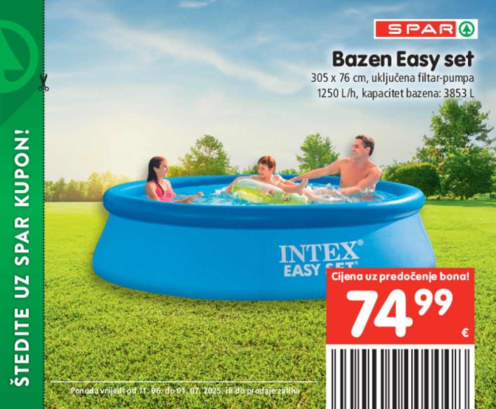 SPAR posebne pogodnosti katalog Akcija 11.06.-01.07.2025.