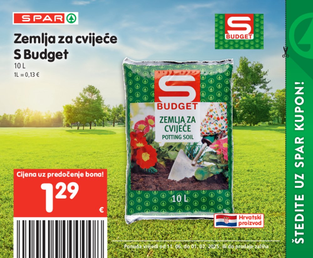 SPAR posebne pogodnosti katalog Akcija 11.06.-01.07.2025.