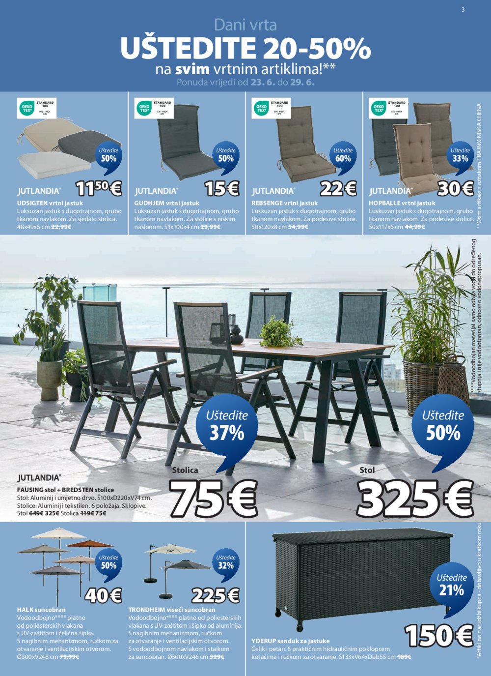 Jysk katalog Akcija 23.06.-29.07.2025.