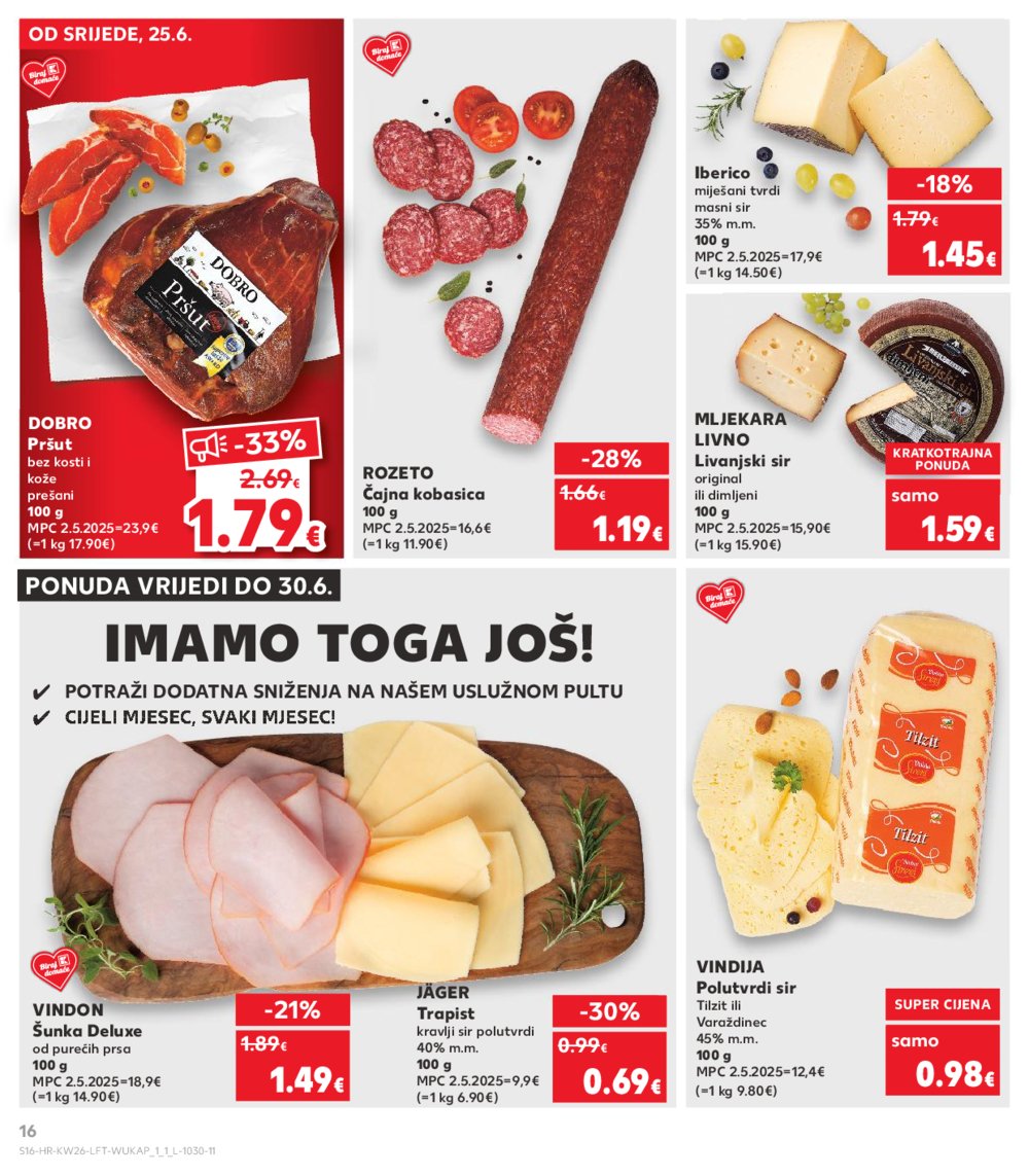 Kaufland katalog Akcija 25.06.-01.07.2025. Odabrane poslovnice