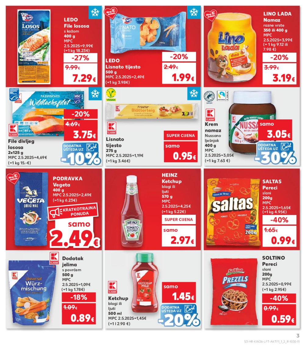 Kaufland katalog Akcija 25.06.-01.07.2025. Odabrane poslovnice