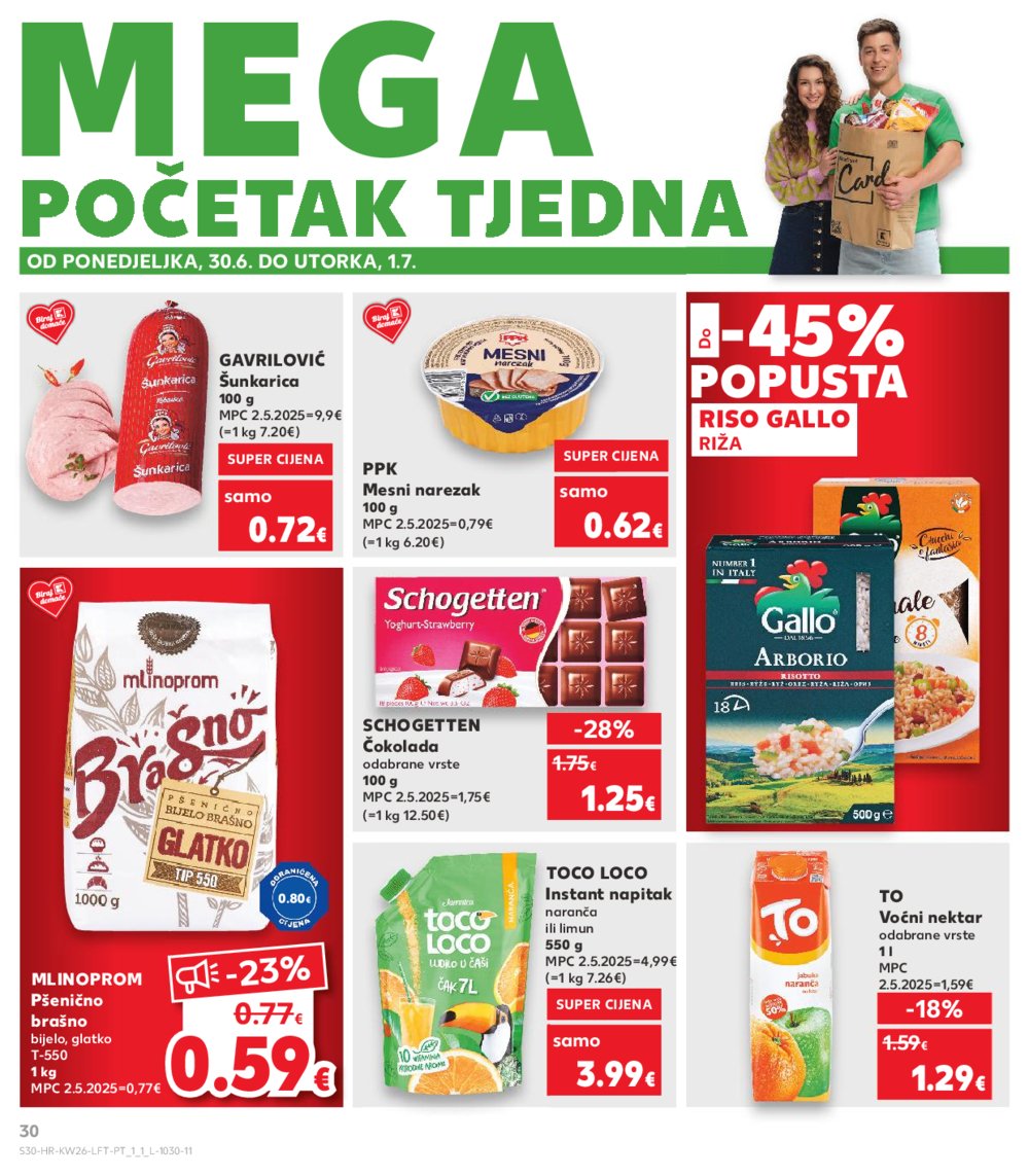 Kaufland katalog Akcija 25.06.-01.07.2025. Odabrane poslovnice
