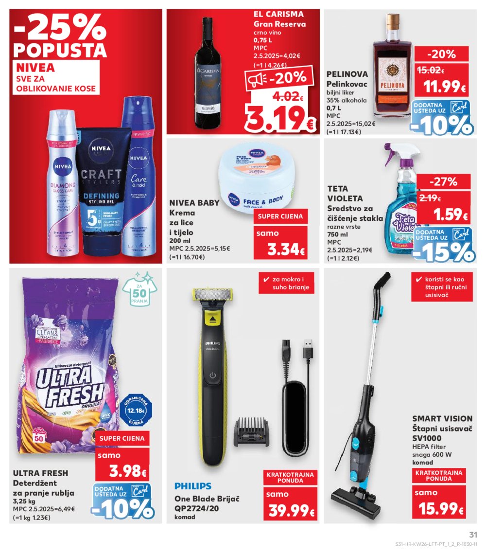 Kaufland katalog Akcija 25.06.-01.07.2025. Odabrane poslovnice