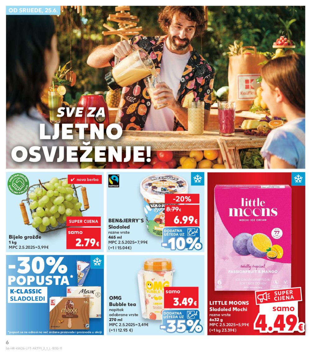 Kaufland katalog Akcija 25.06.-01.07.2025. Odabrane poslovnice
