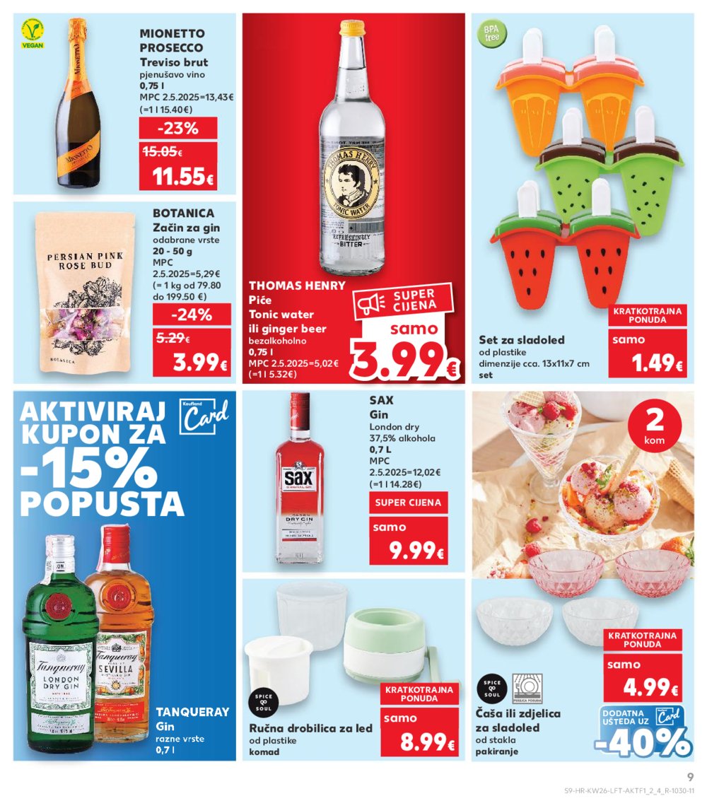 Kaufland katalog Akcija 25.06.-01.07.2025. Odabrane poslovnice