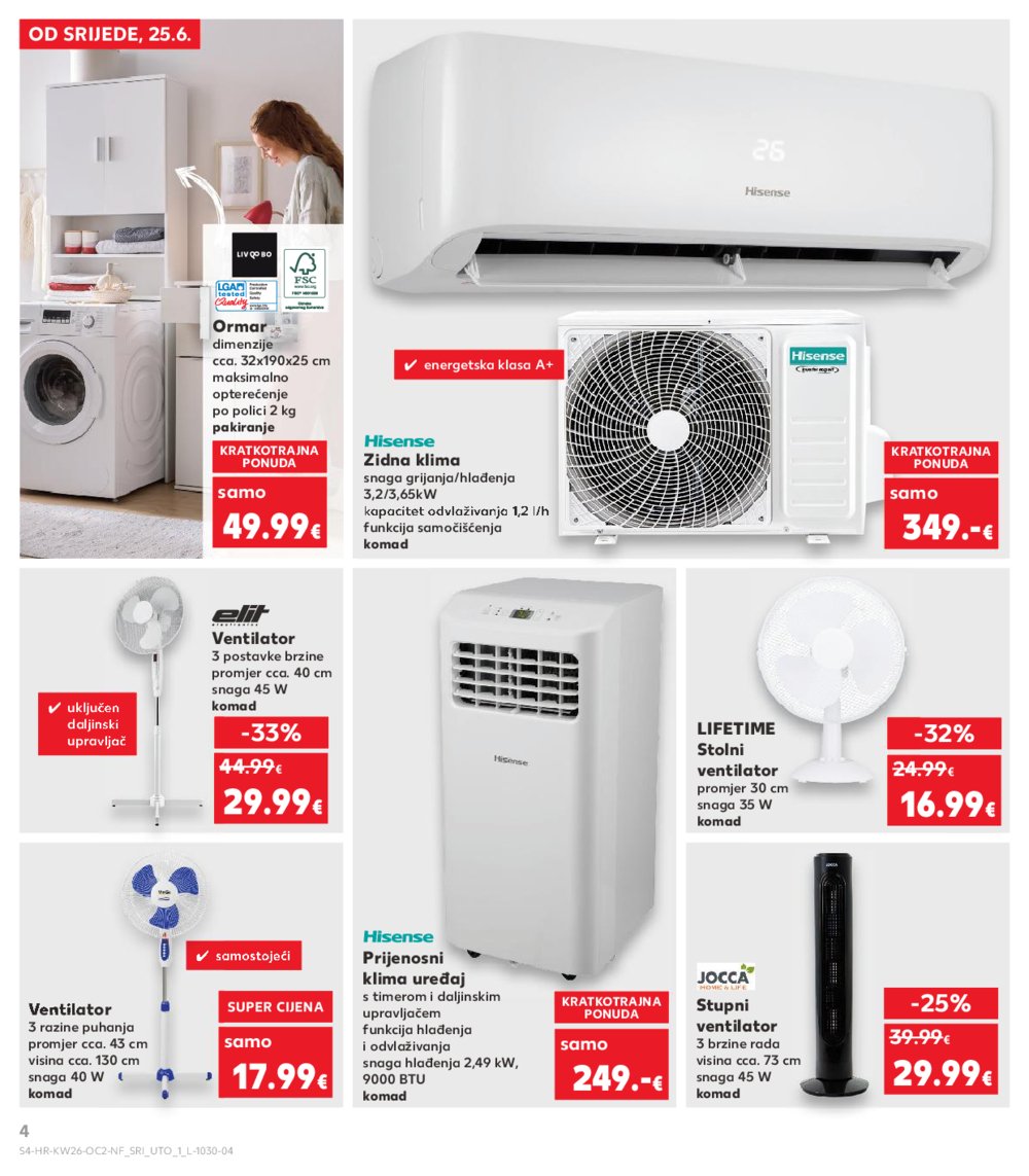 Kaufland katalog Neprehrambenih proizvoda 25.06.-01.07.2025. Ma, Po, Ro, Vo, Vu, DS, VG, Ma, Jan, Iv