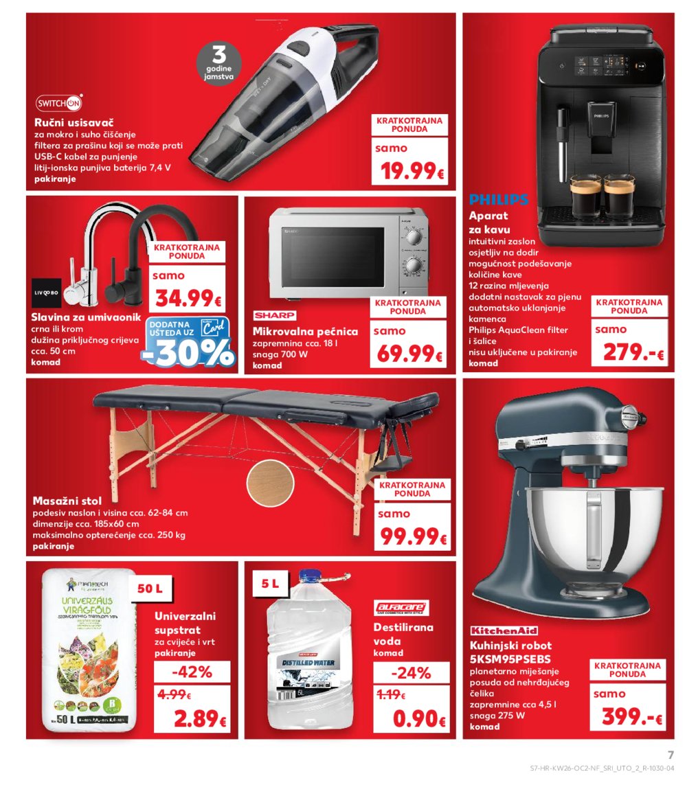Kaufland katalog Neprehrambenih proizvoda 25.06.-01.07.2025. Ma, Po, Ro, Vo, Vu, DS, VG, Ma, Jan, Iv