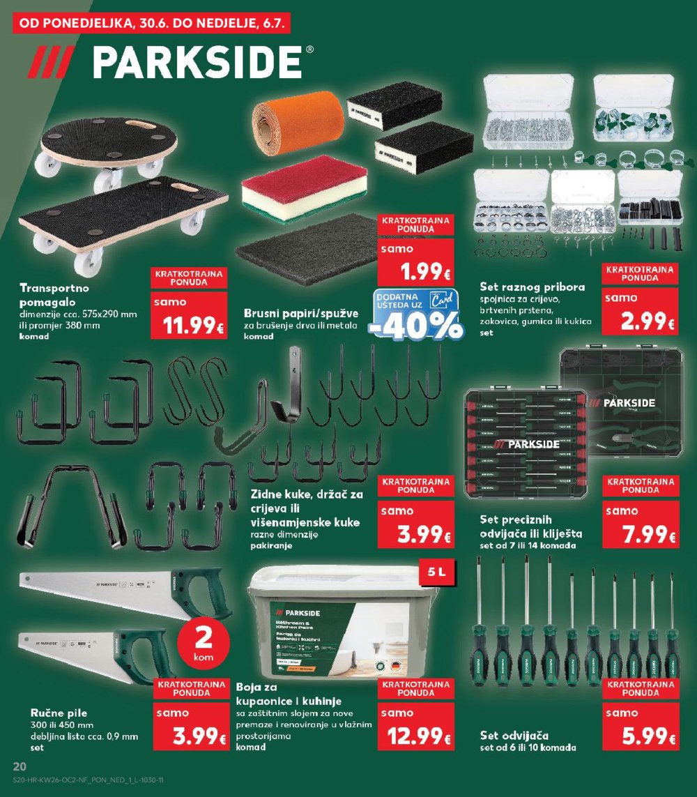 Kaufland katalog Neprehrambenih proizvoda 25.06.-01.07.2025. Odabrane poslovnice