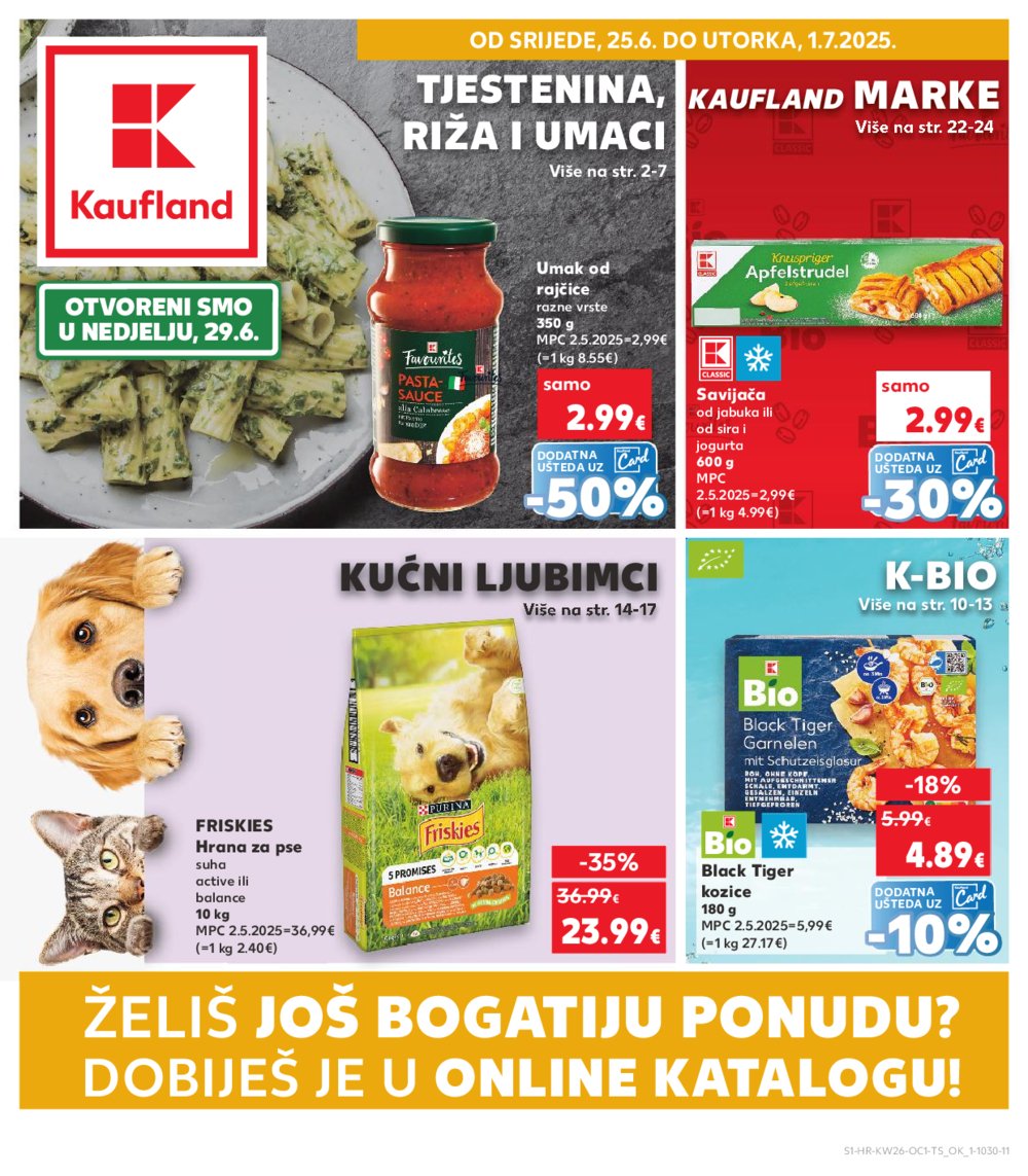 Kaufland Tematski katalog 25.06.-01.07.2025. Odabrane poslovnice