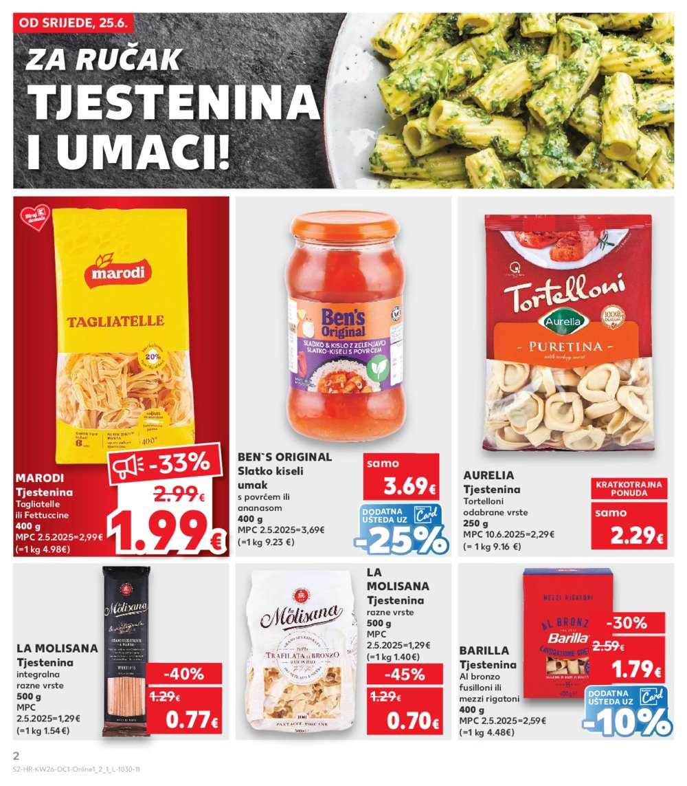 Kaufland Tematski katalog 25.06.-01.07.2025. Odabrane poslovnice