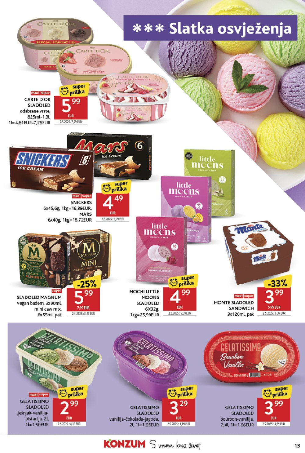 Konzum katalog Akcija 25.06.-01.07.2025.