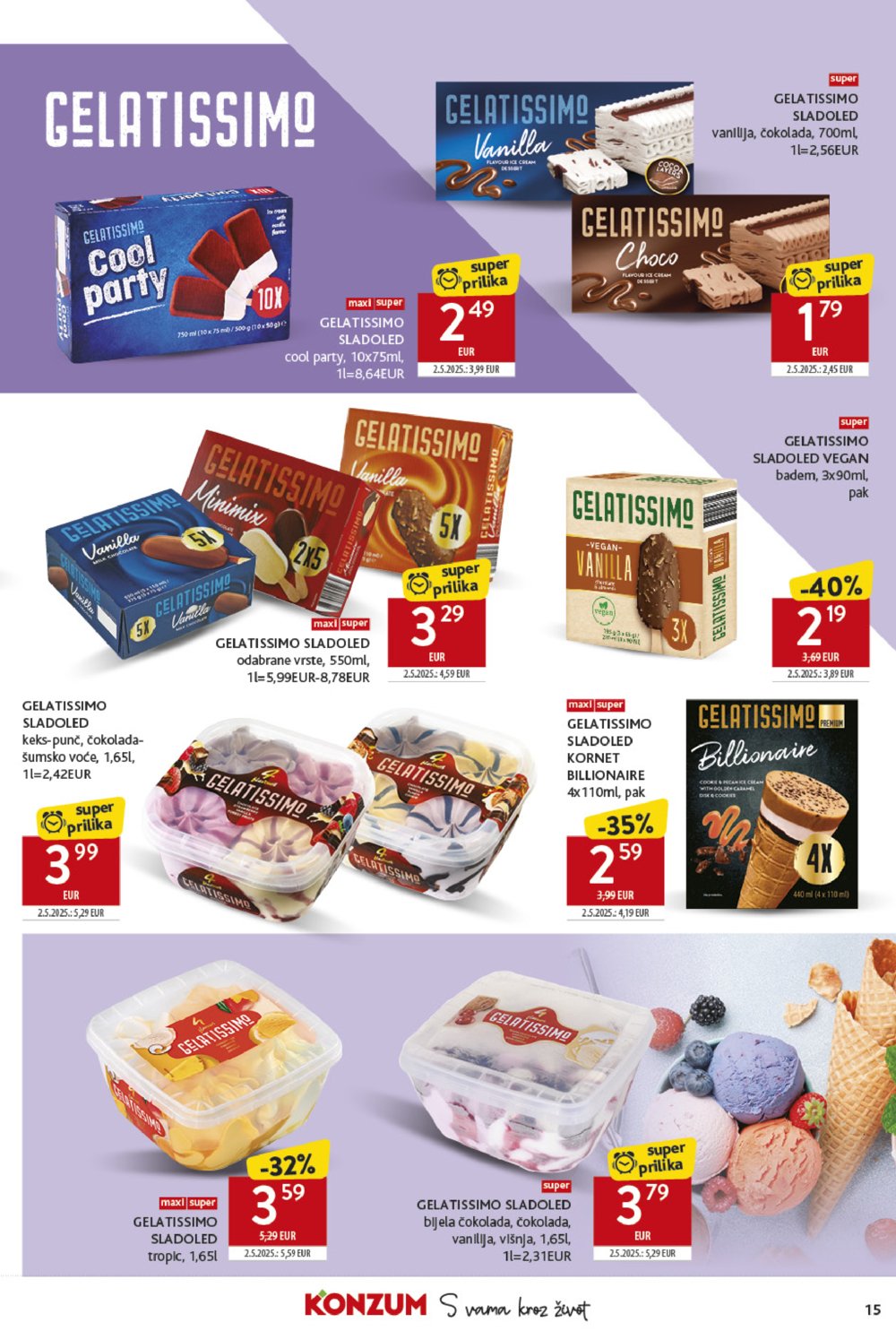 Konzum katalog Akcija 25.06.-01.07.2025.