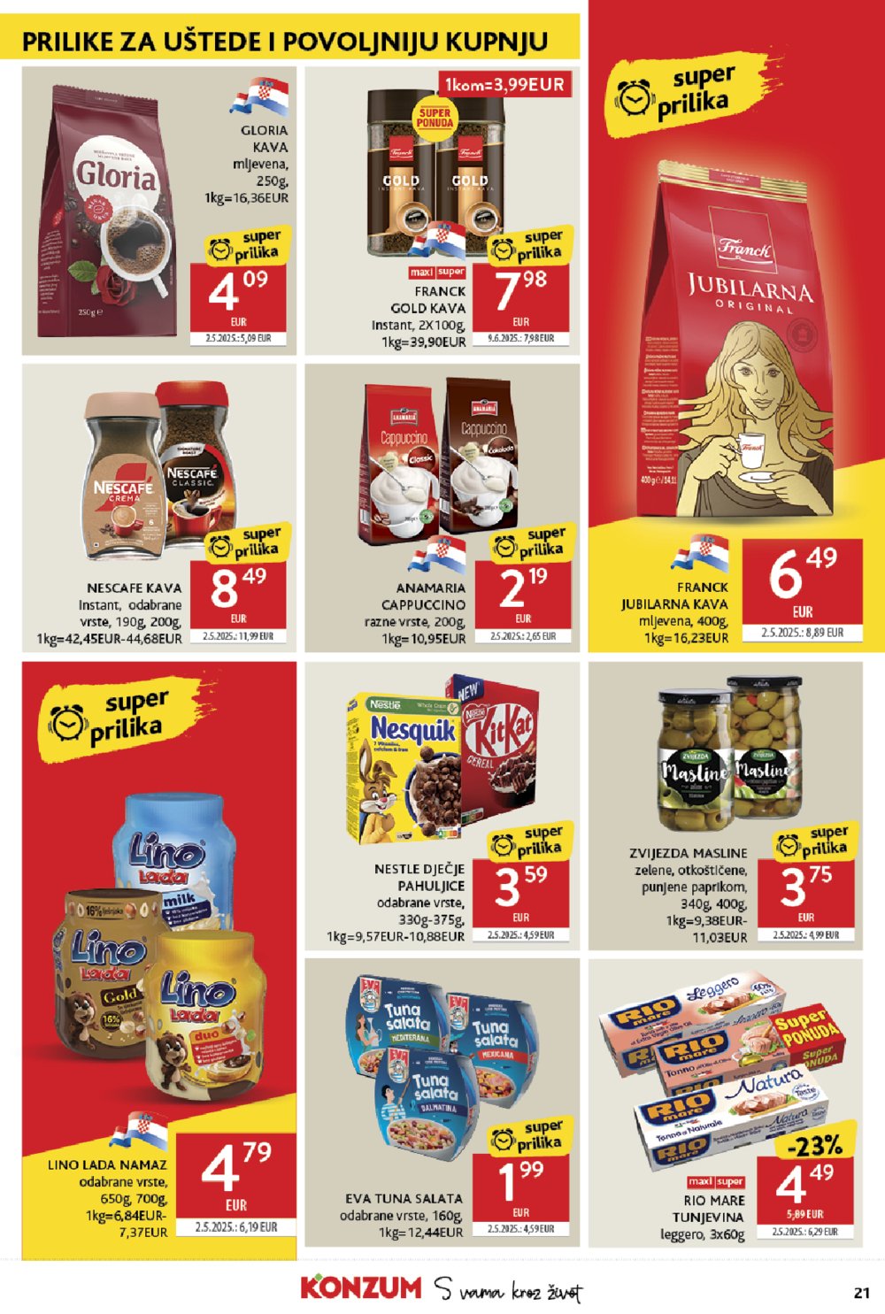 Konzum katalog Akcija 25.06.-01.07.2025.