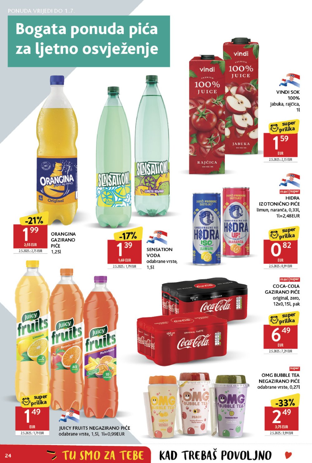 Konzum katalog Akcija 25.06.-01.07.2025.