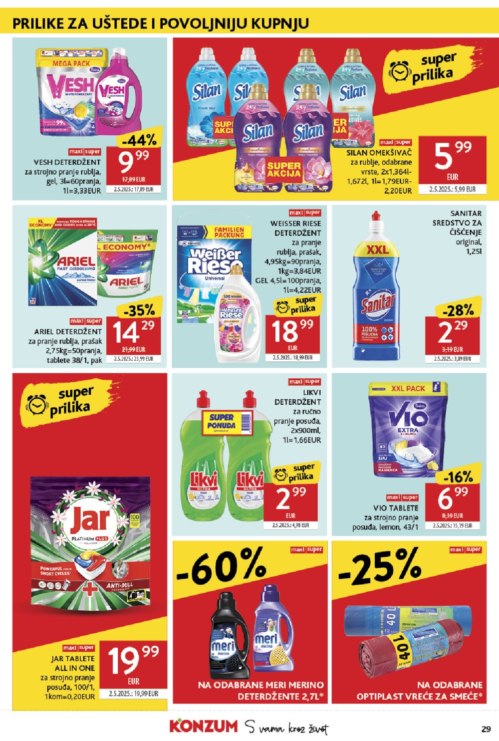 Konzum katalog Akcija 25.06.-01.07.2025.
