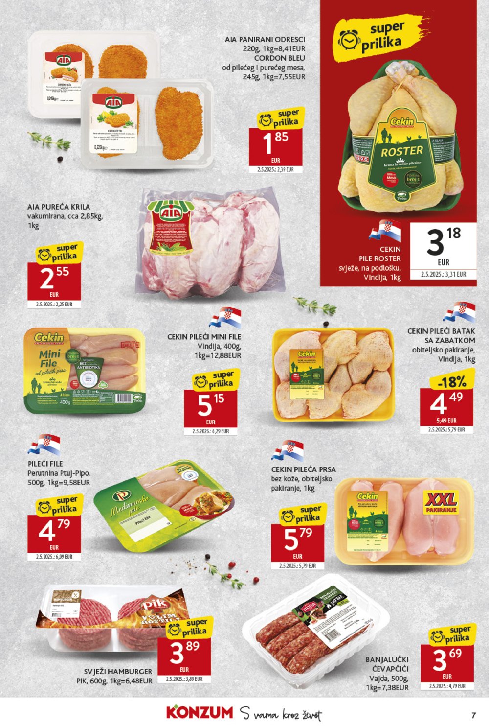 Konzum katalog Akcija 25.06.-01.07.2025.