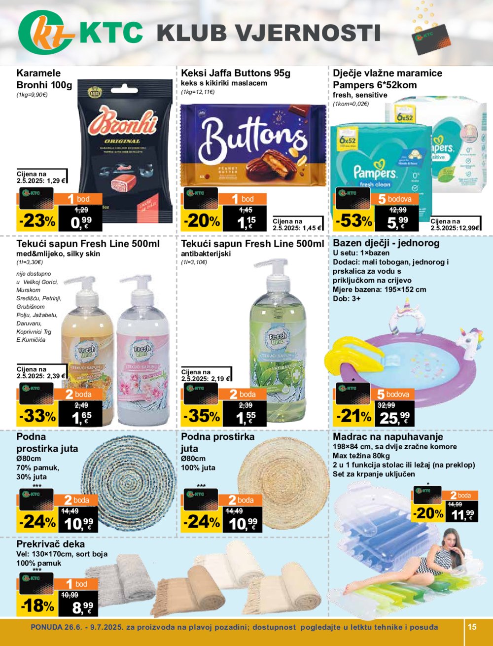 KTC katalog široke potrošnje Akcija 26.06.-07.07.2025.