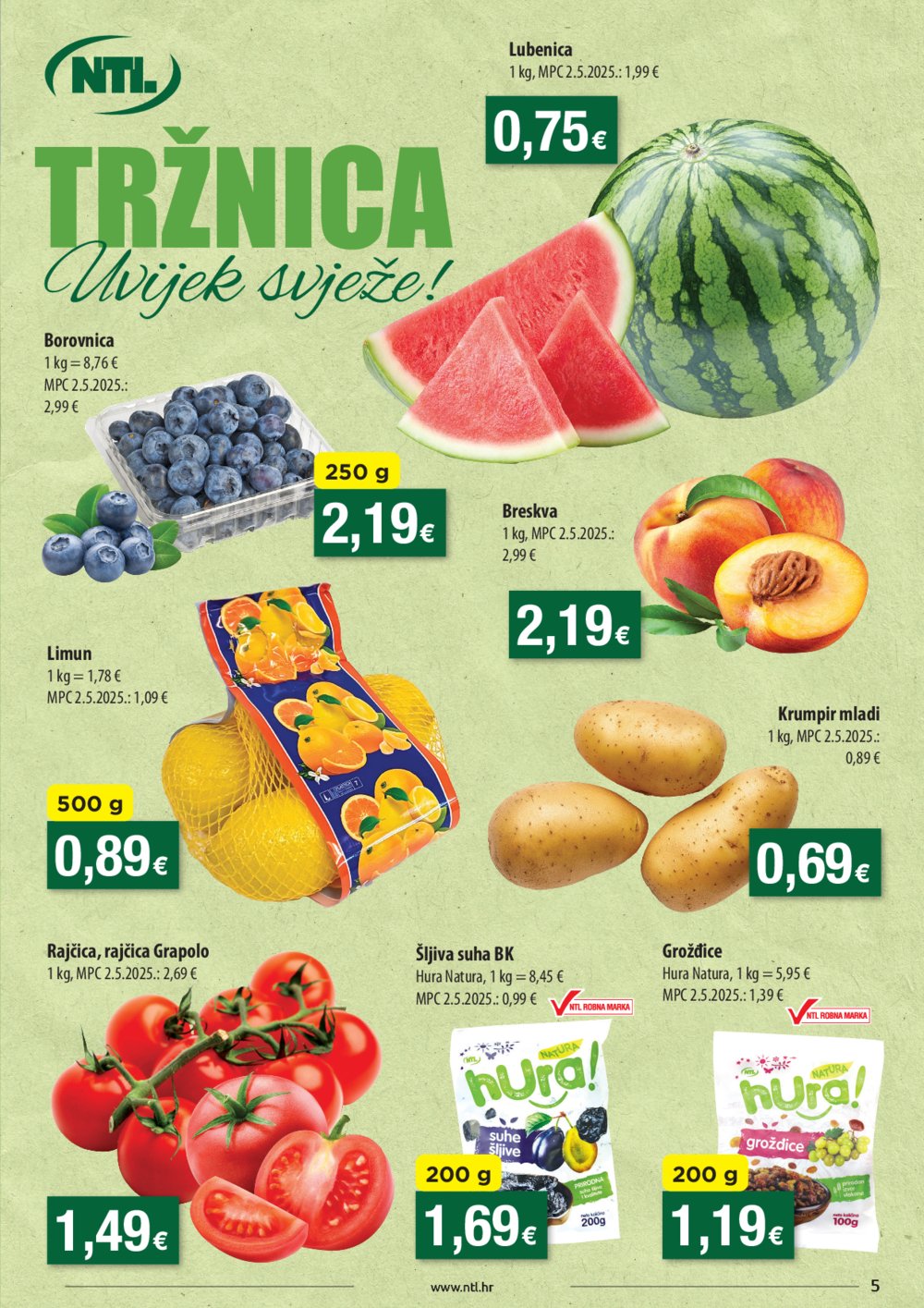 NTL katalog Akcija 25.06.-01.07.2025. Istok