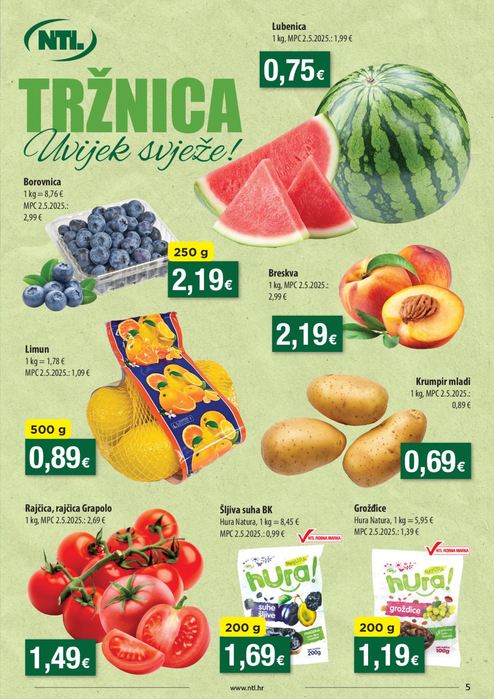 NTL katalog Akcija 25.06.-01.07.2025. Sjever