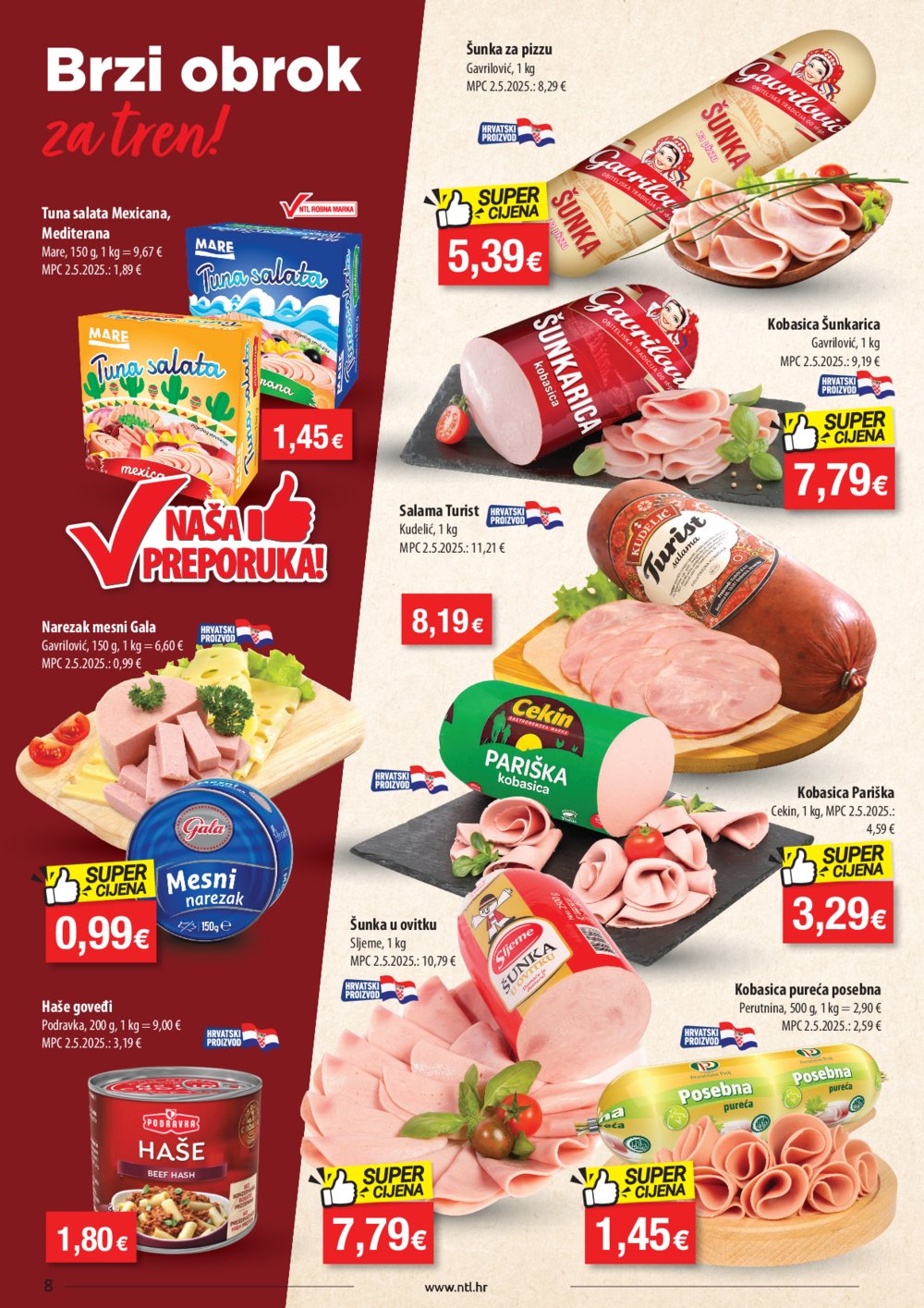 NTL katalog Akcija 25.06.-01.07.2025. Sjever