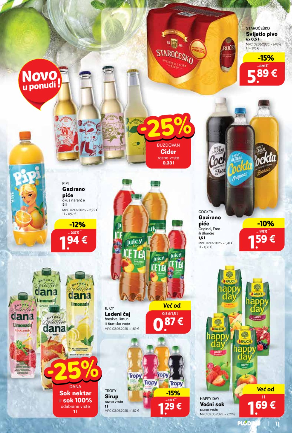 Plodine katalog Akcija 25.06.-01.07.2025.