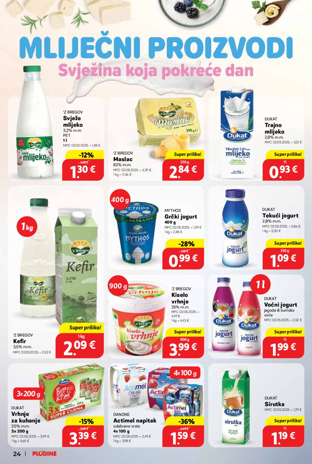 Plodine katalog Akcija 25.06.-01.07.2025.