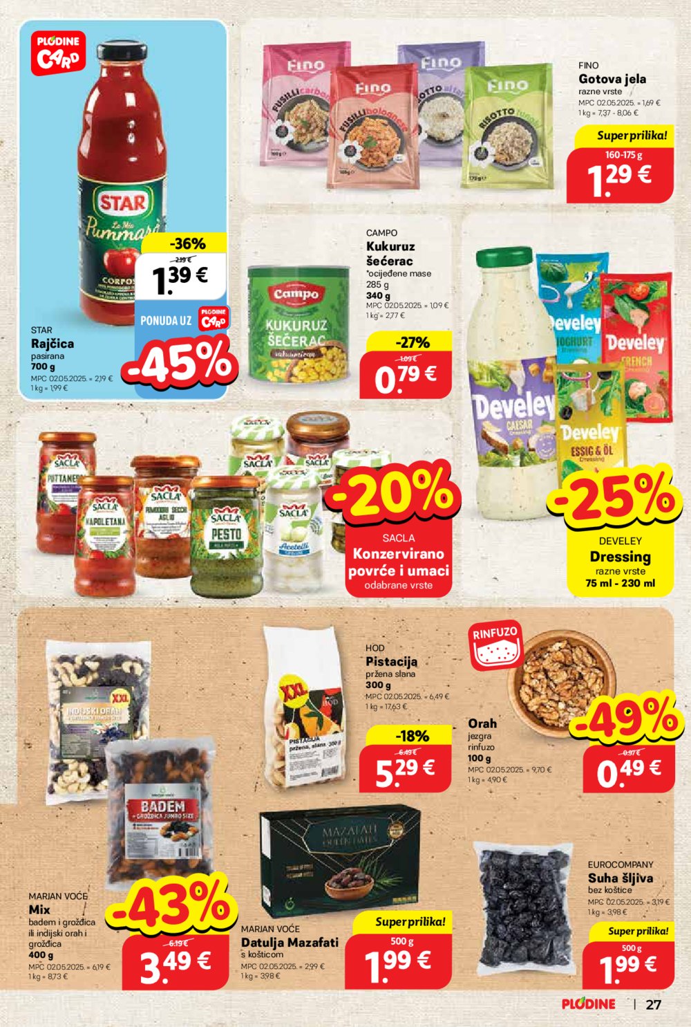 Plodine katalog Akcija 25.06.-01.07.2025.