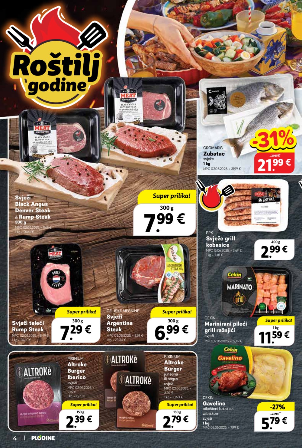 Plodine katalog Akcija 25.06.-01.07.2025.
