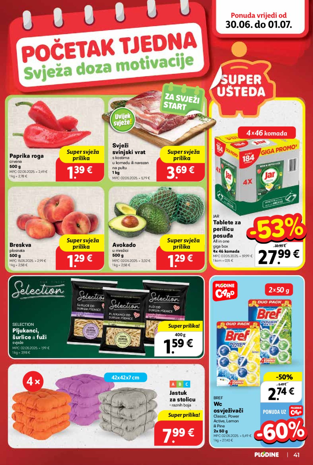 Plodine katalog Akcija 25.06.-01.07.2025.