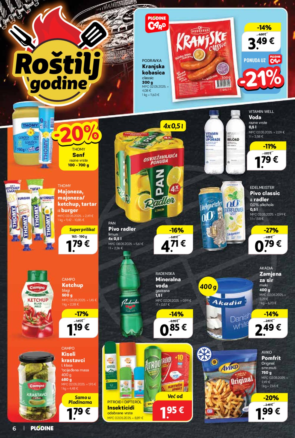 Plodine katalog Akcija 25.06.-01.07.2025.
