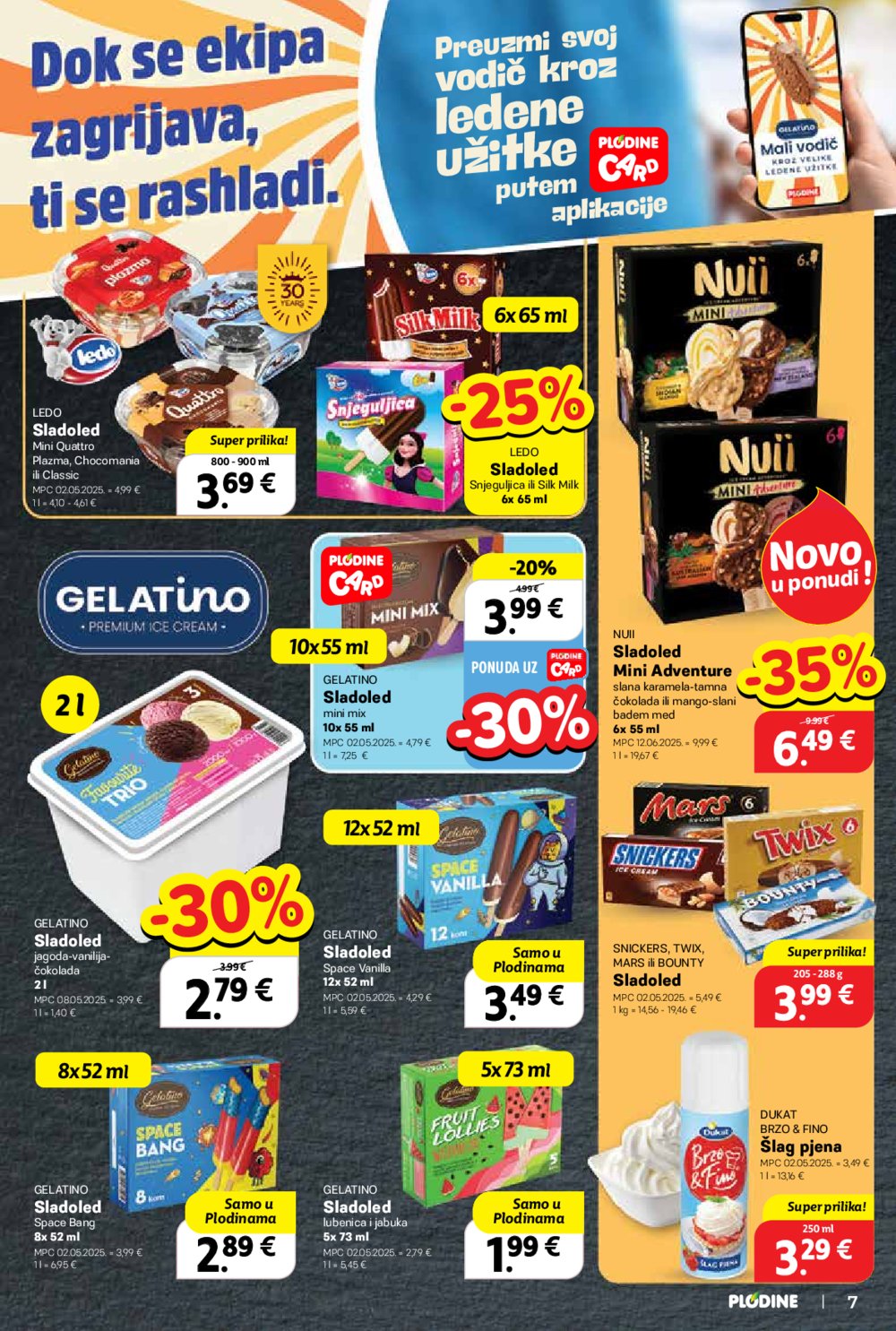Plodine katalog Akcija 25.06.-01.07.2025.