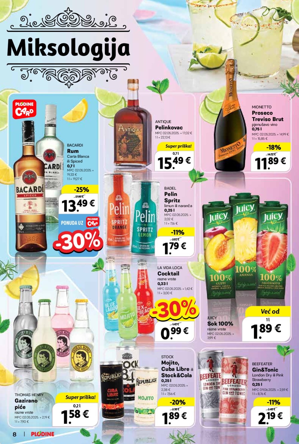 Plodine katalog Akcija 25.06.-01.07.2025.