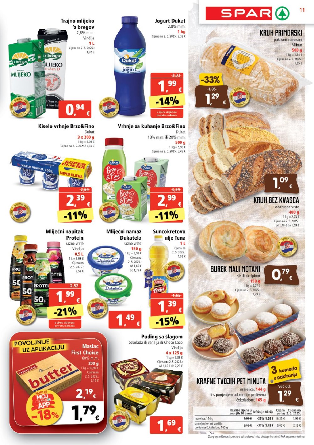 SPAR katalog akcija 25.06.-01.07.2025.