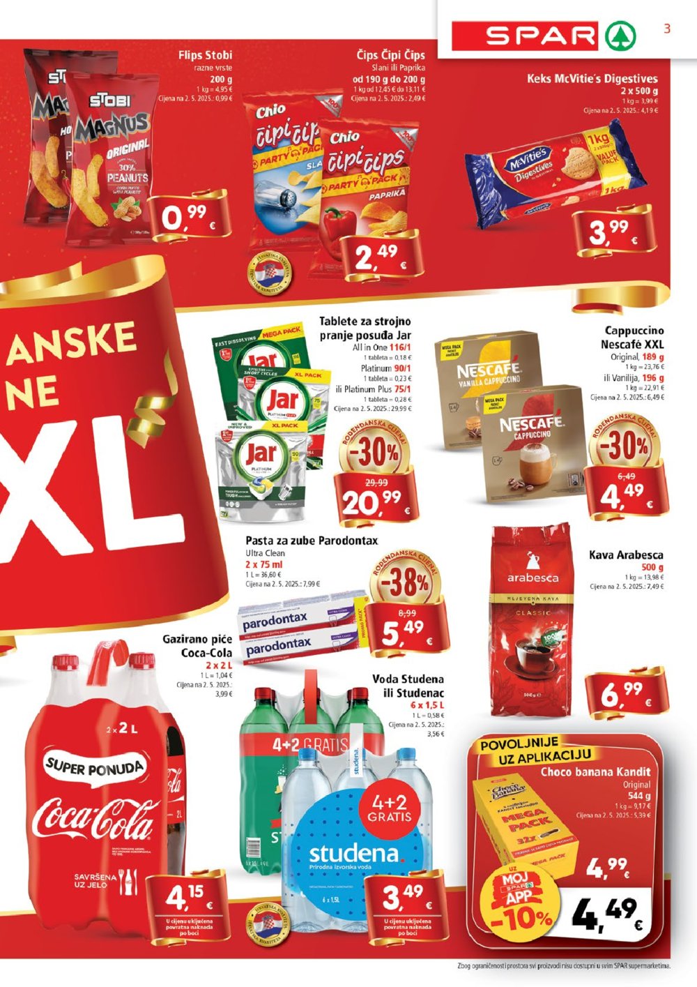 SPAR katalog akcija 25.06.-01.07.2025.