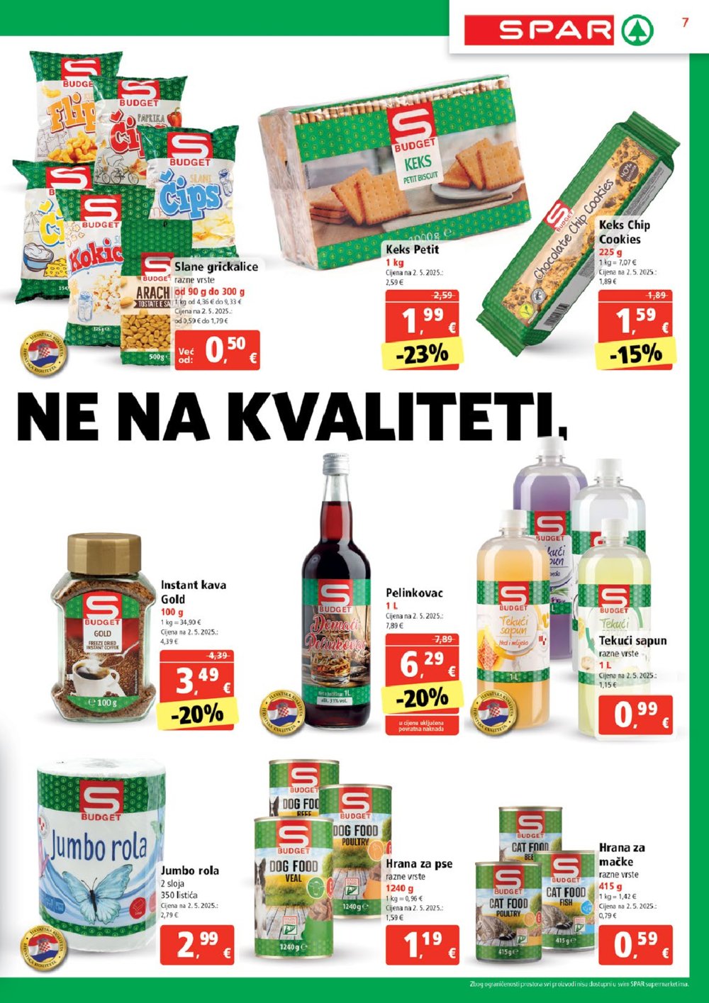 SPAR katalog akcija 25.06.-01.07.2025.