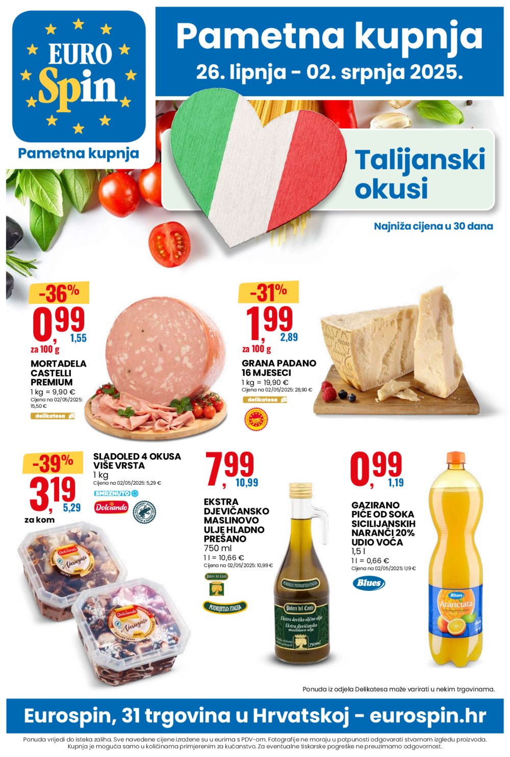 Eurospin katalog Pametna kupnja 26.06. - 02.07.2025.