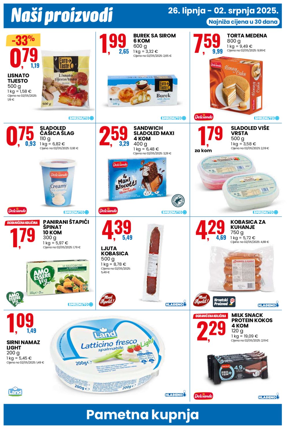 Eurospin katalog Pametna kupnja 26.06. - 02.07.2025.