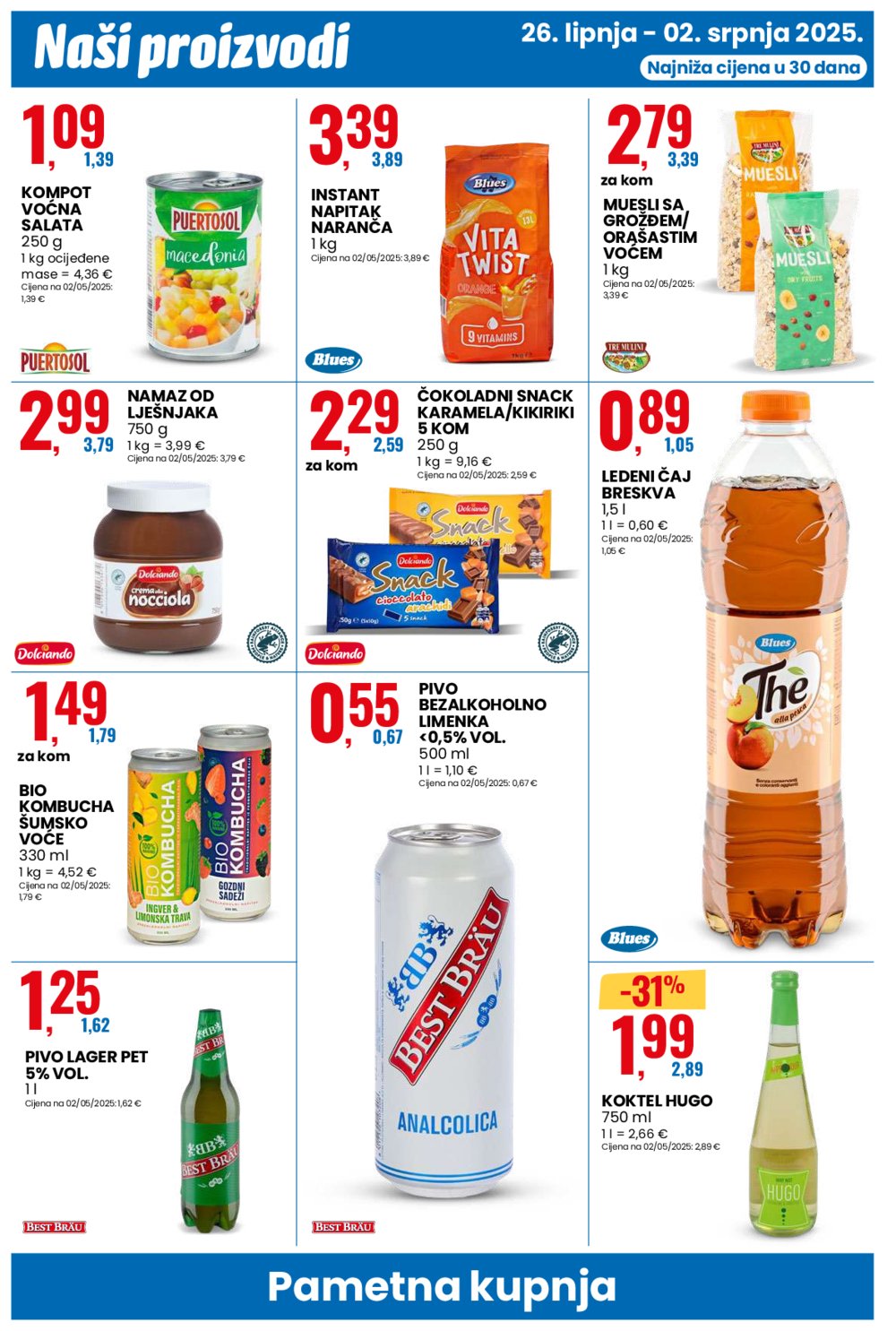 Eurospin katalog Pametna kupnja 26.06. - 02.07.2025.