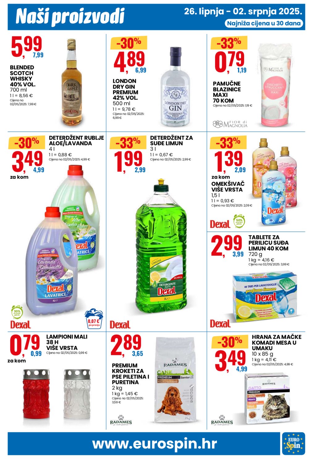 Eurospin katalog Pametna kupnja 26.06. - 02.07.2025.