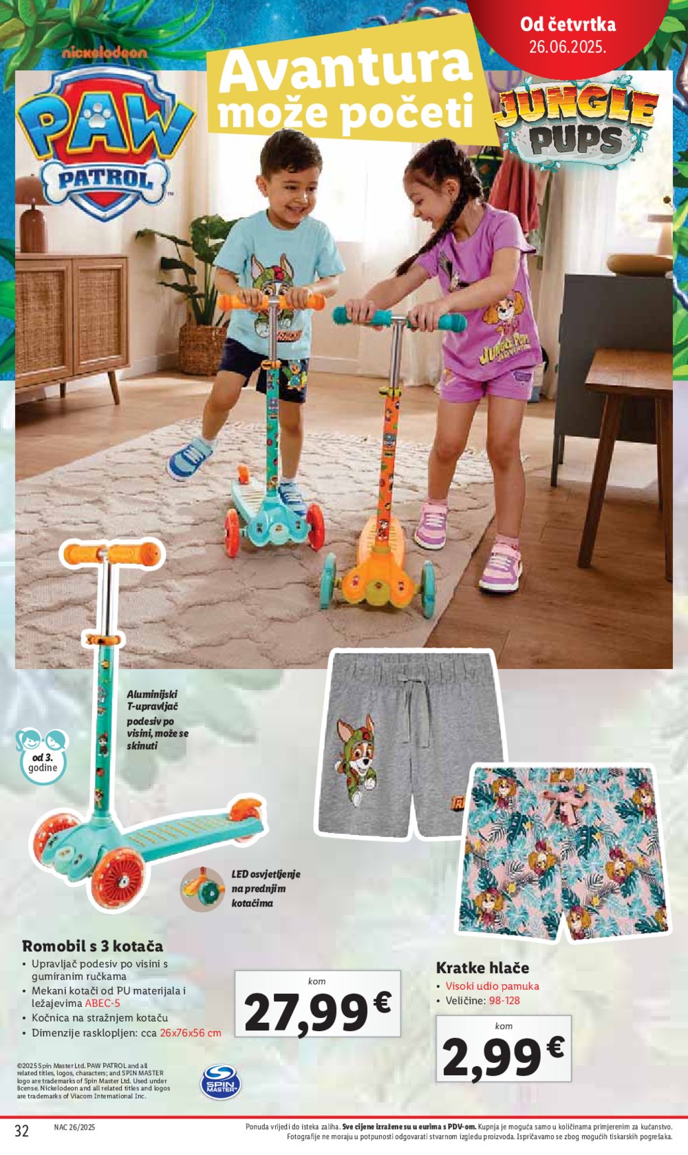 Lidl katalog super ponuda od četvrtka 26.06. - 29.06.2025.