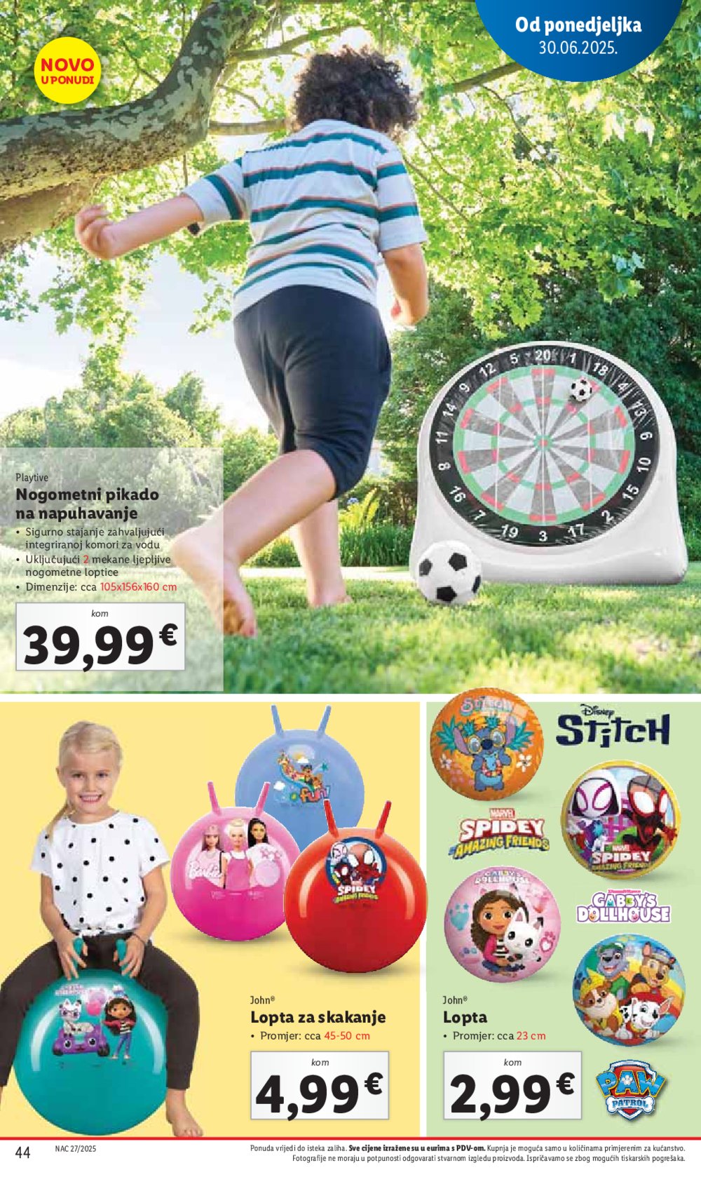Lidl katalog super ponuda od ponedjeljka 30.06. - 06.07.2025. 