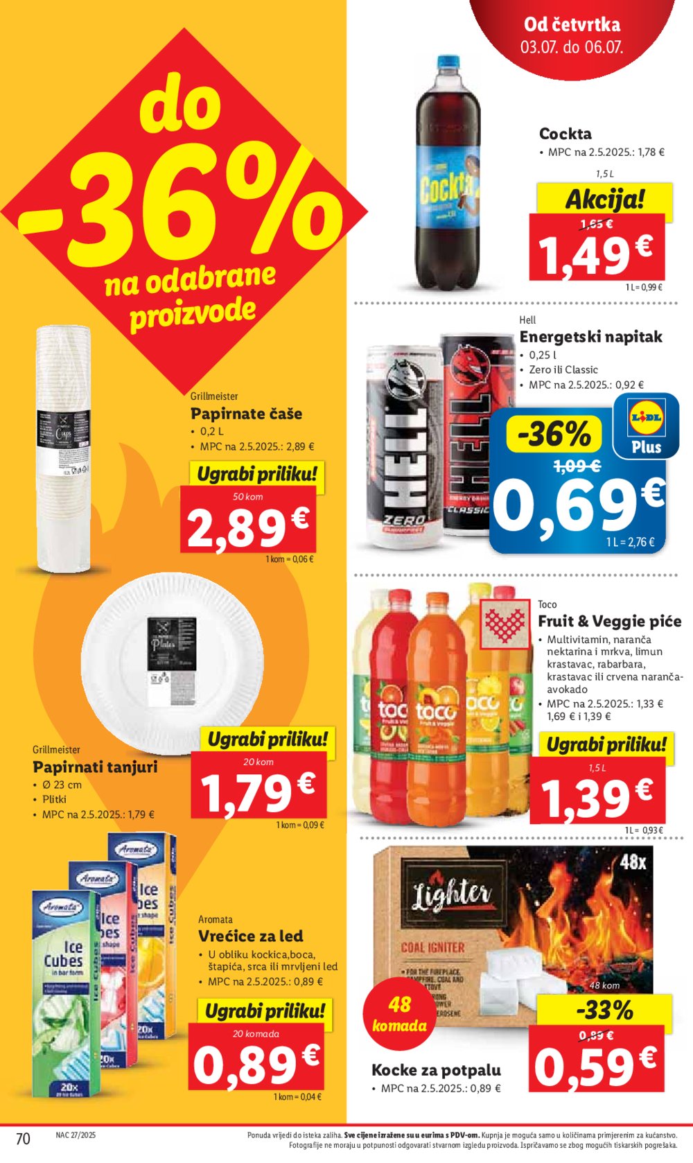 Lidl katalog super ponuda od ponedjeljka 30.06. - 06.07.2025. 