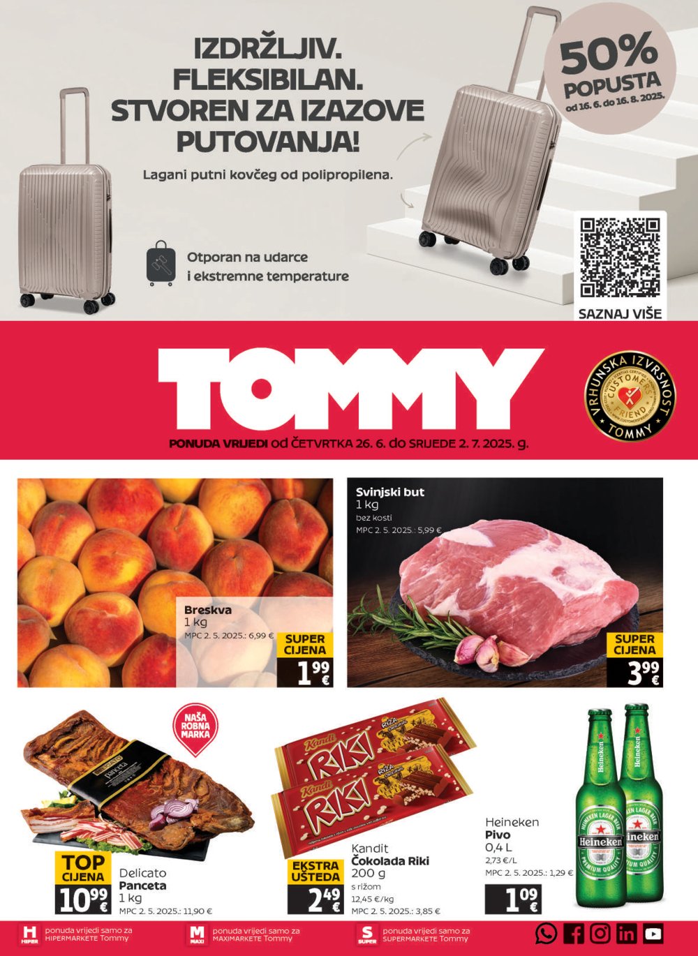 Tommy Akcijski katalog 26.6 - 2.7.2025.