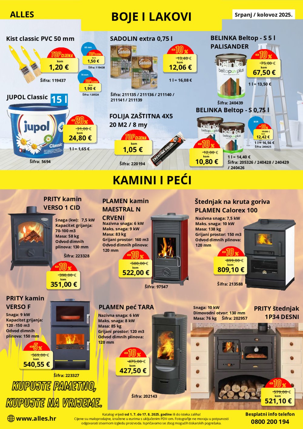Alles katalog 01. 07. 2025. - 17. 08. 2025.